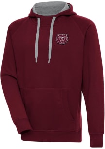 Antigua Missouri State Bears Mens Maroon Victory Long Sleeve Hoodie