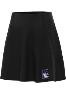 Antigua Northwestern Wildcats Womens Black Chip Skort Skirt