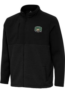 Antigua Ohio Bobcats Mens Black Daily Fused Medium Weight Jacket