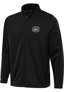 Antigua Ohio Bobcats Mens Black Links 2 Light Weight Jacket