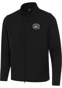 Antigua Ohio Bobcats Mens Black Objection Light Weight Jacket