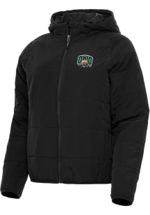 Antigua Ohio Bobcats Womens Black Universe Filled Jacket