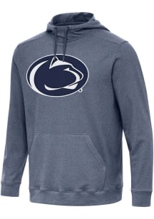 Antigua Penn State Nittany Lions Mens Navy Blue Full Front Cloud Long Sleeve Hoodie