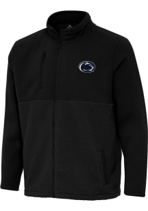 Antigua Penn State Nittany Lions Mens Black Daily Fused Medium Weight Jacket