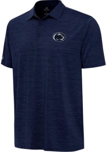 Antigua Penn State Nittany Lions Mens Navy Blue Layout Short Sleeve Polo