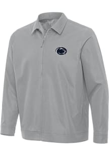 Antigua Penn State Nittany Lions Mens Grey Pivot Light Weight Jacket
