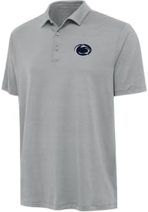 Antigua Penn State Nittany Lions Mens Grey Reprocess Recycled Short Sleeve Polo