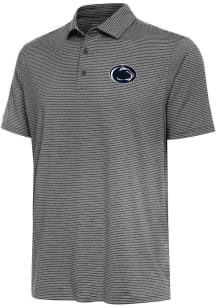 Antigua Penn State Nittany Lions Mens Black Scheme Short Sleeve Polo