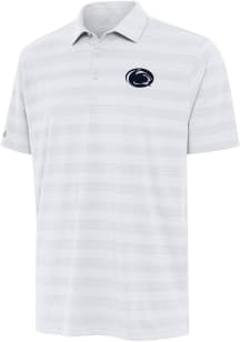 Antigua Penn State Nittany Lions Mens White Tunnel Short Sleeve Polo