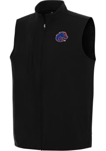 Antigua Boise State Broncos Mens Black Regard Sleeveless Jacket