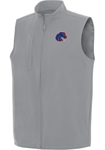 Antigua Boise State Broncos Mens Grey Regard Sleeveless Jacket
