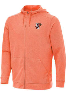 Antigua Bowling Green Falcons Mens Orange Effortless Light Weight Jacket