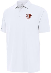 Antigua Bowling Green Falcons Mens White Era Short Sleeve Polo