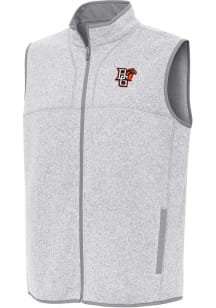 Antigua Bowling Green Falcons Mens Grey Fortune Sleeveless Jacket