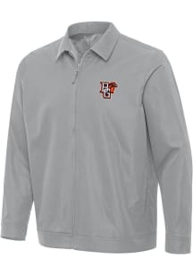 Antigua Bowling Green Falcons Mens Grey Pivot Light Weight Jacket