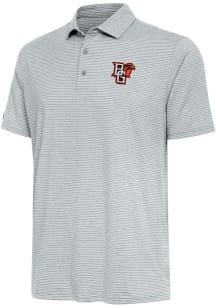 Antigua Bowling Green Falcons Mens Grey Scheme Short Sleeve Polo