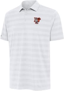 Antigua Bowling Green Falcons Mens White Tunnel Short Sleeve Polo