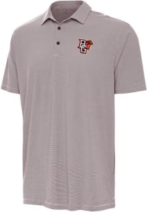 Antigua Bowling Green Falcons Mens Brown Twine Short Sleeve Polo