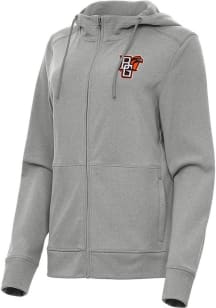 Antigua Bowling Green Falcons Womens Grey Seeker Light Weight Jacket