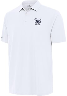 Antigua Butler Bulldogs Mens White Era Short Sleeve Polo