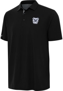 Antigua Butler Bulldogs Mens Black Era Short Sleeve Polo