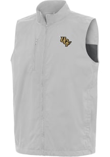 Antigua UCF Knights Mens Grey Brisk Sleeveless Jacket