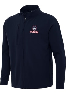 Antigua UConn Huskies Mens Navy Blue Regard Light Weight Jacket