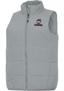 Antigua UConn Huskies Womens Grey Experience Vest