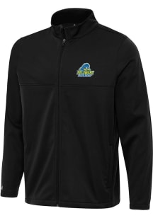 Antigua Delaware Fightin' Blue Hens Mens Black Links 2 Light Weight Jacket