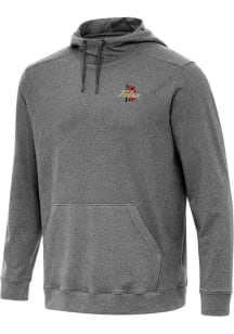 Antigua Tulsa Golden Hurricane Mens Black Cloud Long Sleeve Hoodie