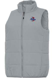 Antigua Tulsa Golden Hurricane Womens Grey Experience Vest