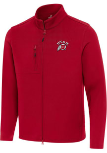 Antigua Utah Utes Mens Red Objection Light Weight Jacket