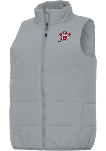 Antigua Utah Utes Womens Grey Experience Vest