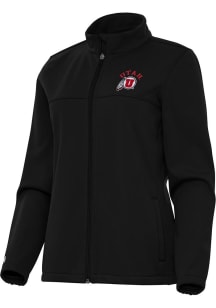 Antigua Utah Utes Womens Black Links Light Weight Jacket