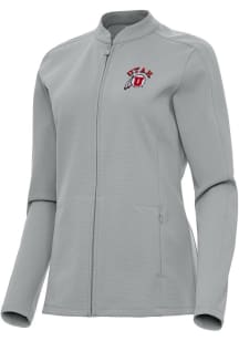 Antigua Utah Utes Womens Grey Regard Light Weight Jacket