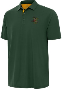 Antigua Vermont Catamounts Mens Green Era Short Sleeve Polo