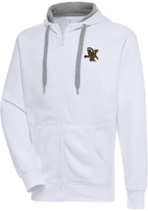 Antigua Vermont Catamounts Mens White Victory Long Sleeve Full Zip Jacket