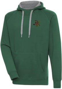 Antigua Vermont Catamounts Mens Green Victory Long Sleeve Hoodie