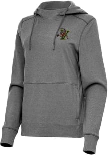 Antigua Vermont Catamounts Womens Black Justice Hooded Sweatshirt