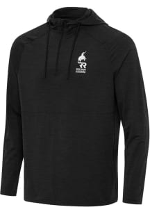 Antigua Arizona Ridge Riders Mens Black Spikes Long Sleeve Qtr Zip Pullover