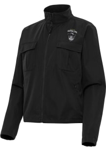 Antigua Austin Gamblers Womens Black Even Par Light Weight Jacket