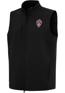 Antigua Colorado Rapids Mens Black Demand Sleeveless Jacket