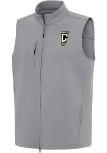 Antigua Columbus Crew Mens Grey Demand Sleeveless Jacket