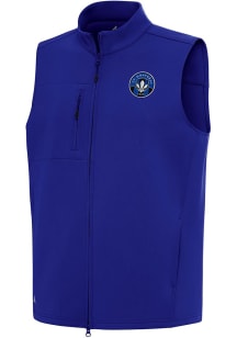 Antigua Montreal Impact Mens Blue Demand Sleeveless Jacket