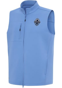Antigua Vancouver Whitecaps FC Mens Blue Demand Sleeveless Jacket