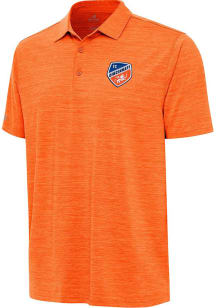 Antigua FC Cincinnati Mens Orange Layout Short Sleeve Polo
