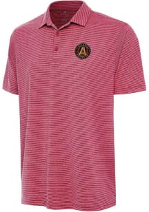 Antigua Atlanta United FC Mens Red Scheme Short Sleeve Polo
