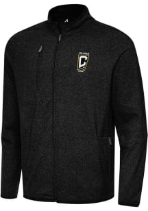 Antigua Columbus Crew Mens Black Hold Up Light Weight Jacket