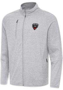 Antigua DC United Mens Grey Hold Up Light Weight Jacket