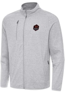 Antigua Houston Dynamo Mens Grey Hold Up Light Weight Jacket